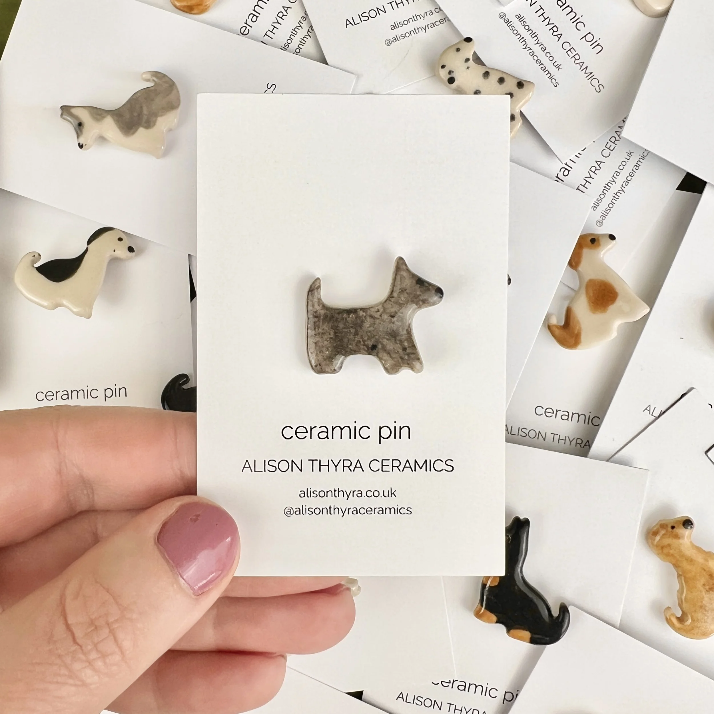 Dog pin