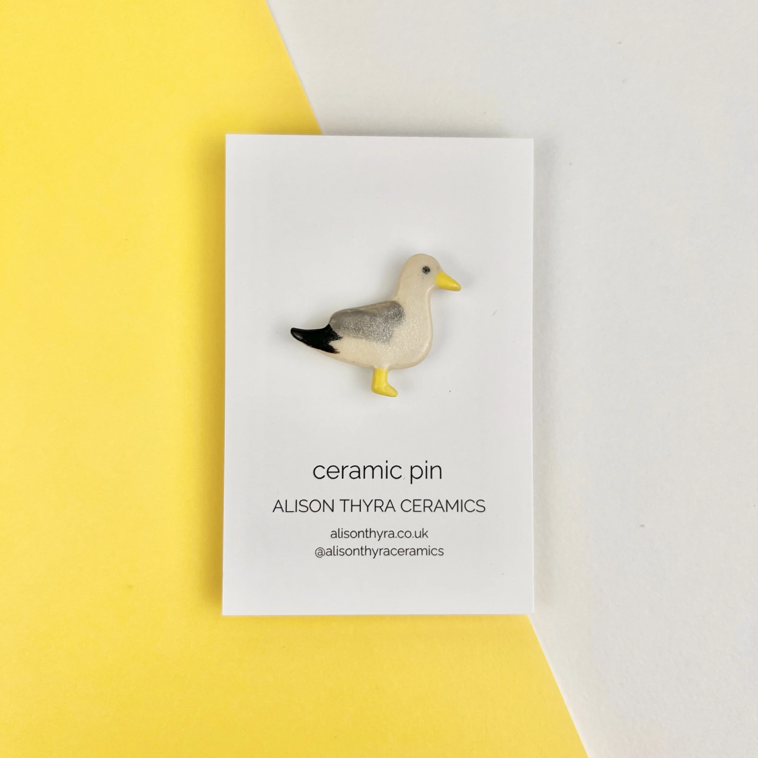Seagull pin