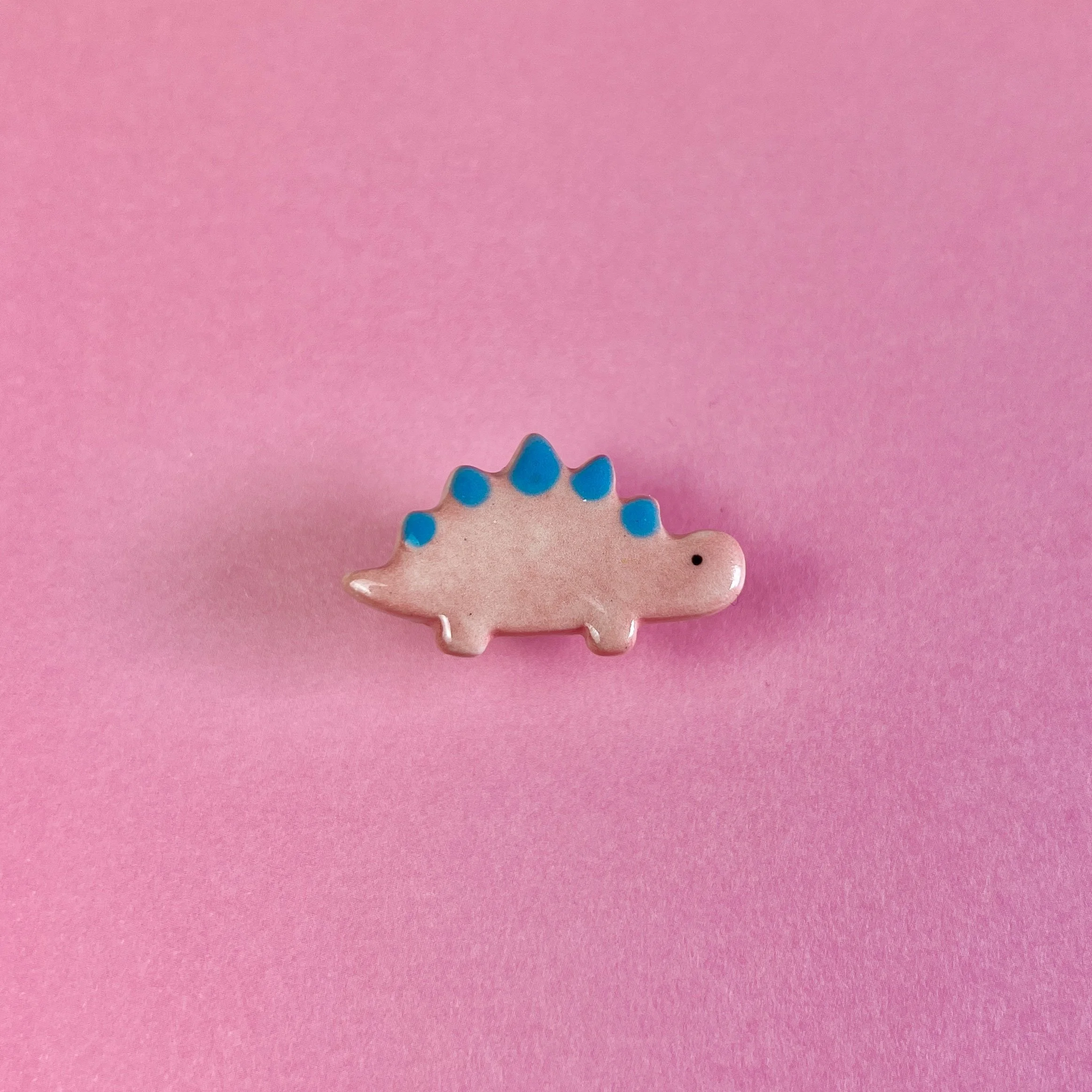 Stegosaurus dinosaur pin