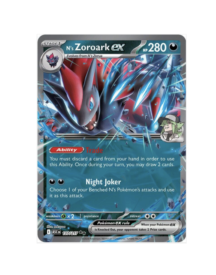 N's Zoroark Ex (EN) - 137/217