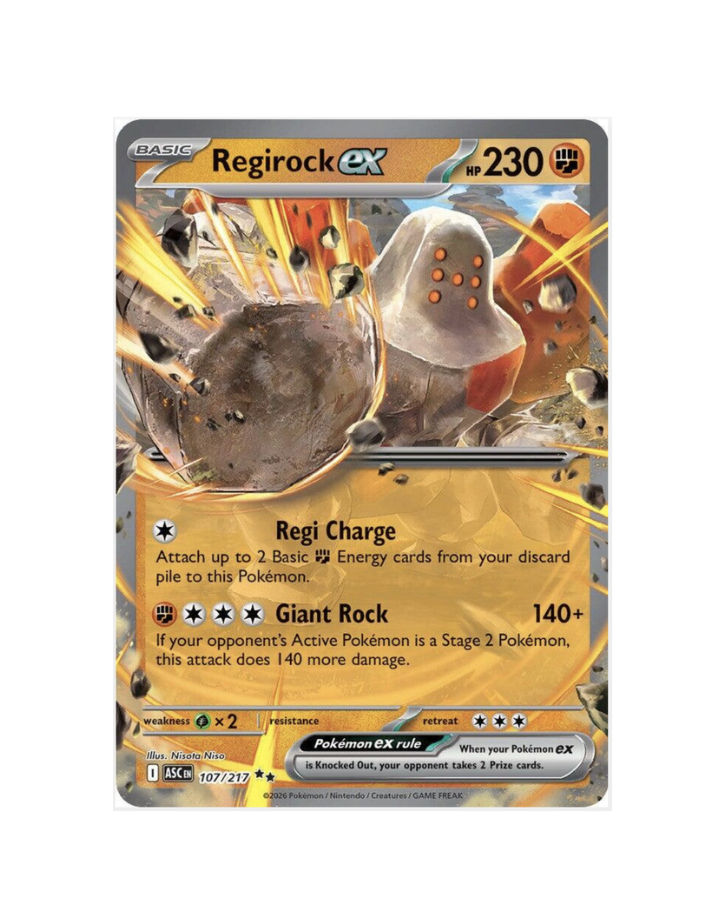 Regirock Ex (EN) - 107/217