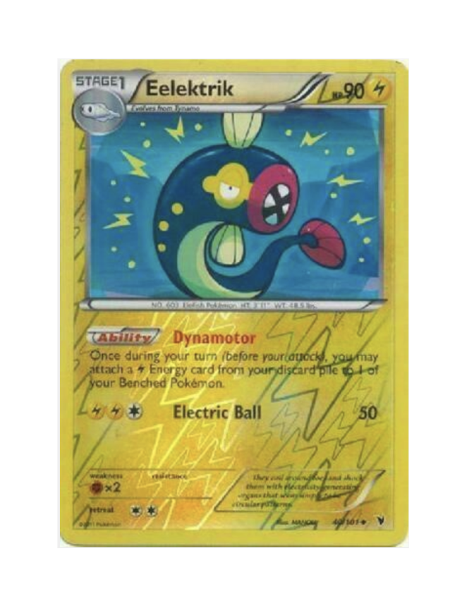 Eelektrik (Reverse Holo) (EN) - 40/101