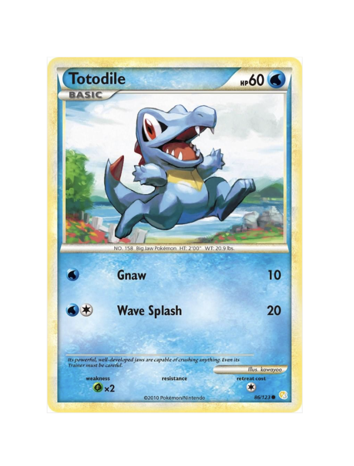 Totodile (EN) - 86/123