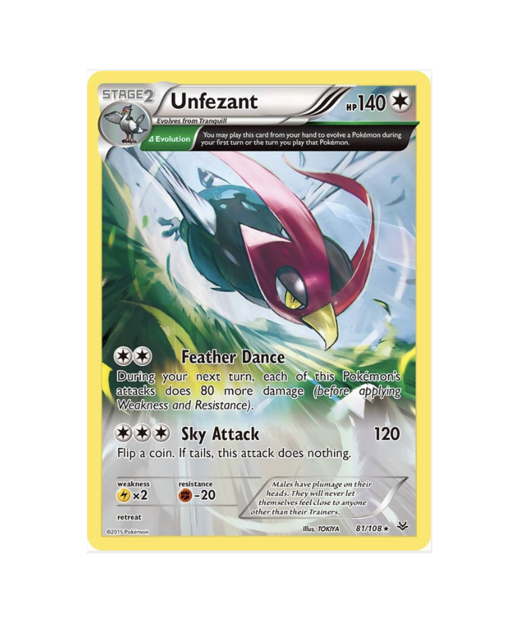 Unfezant (EN) - 81/108