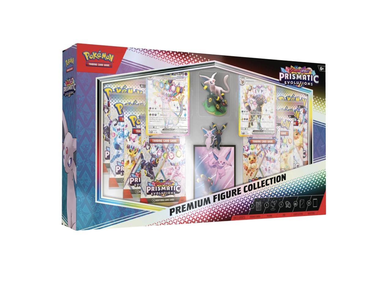 Pokemon Prismatic Evolutions: Premium Figure Collection