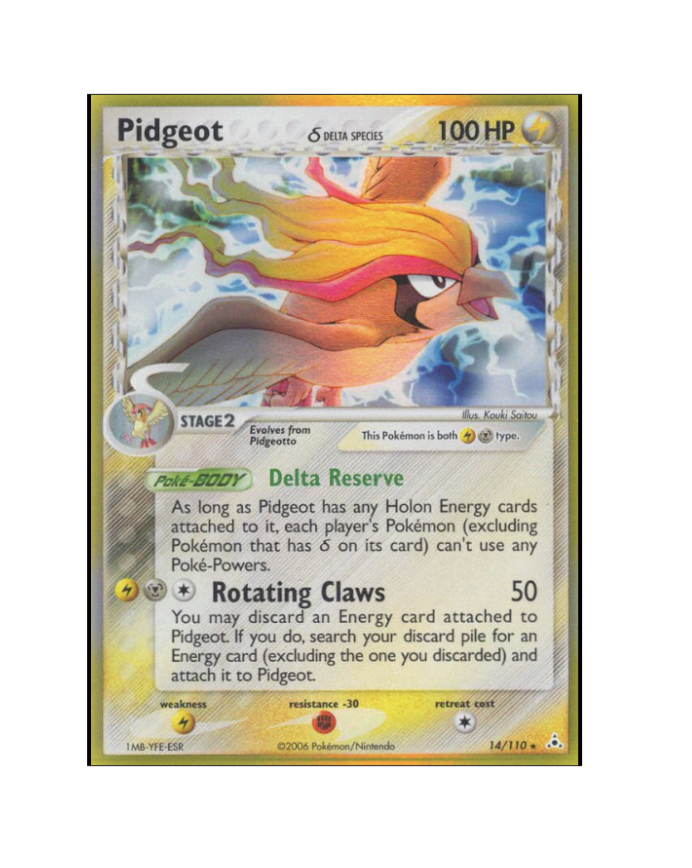 Pidgeot (Reverse Holo) (EN) - 14/110