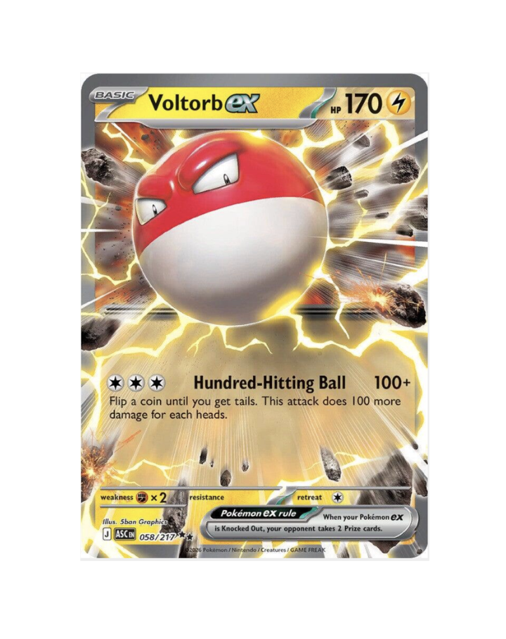 Voltorb Ex (EN) - 058/217