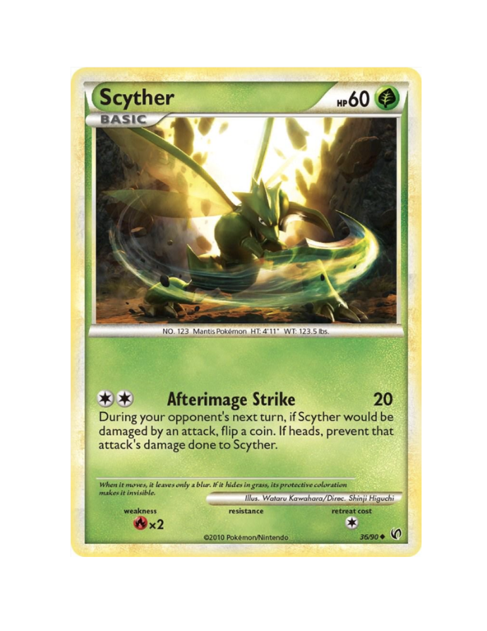 Scyther (EN)  36/90