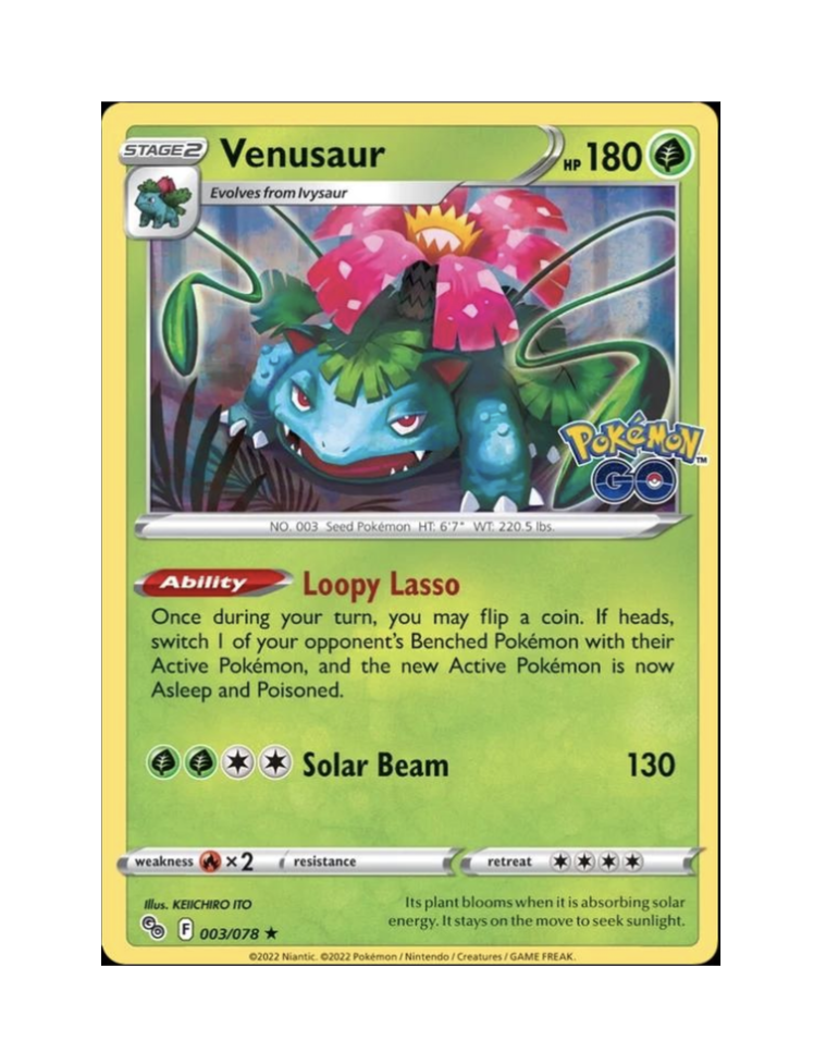 Venusaur (Holo) (EN) - 003/078