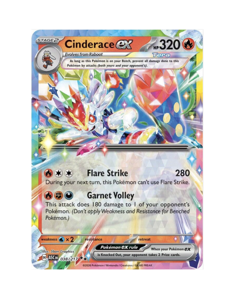 Cinderace Ex (EN) - 038/217