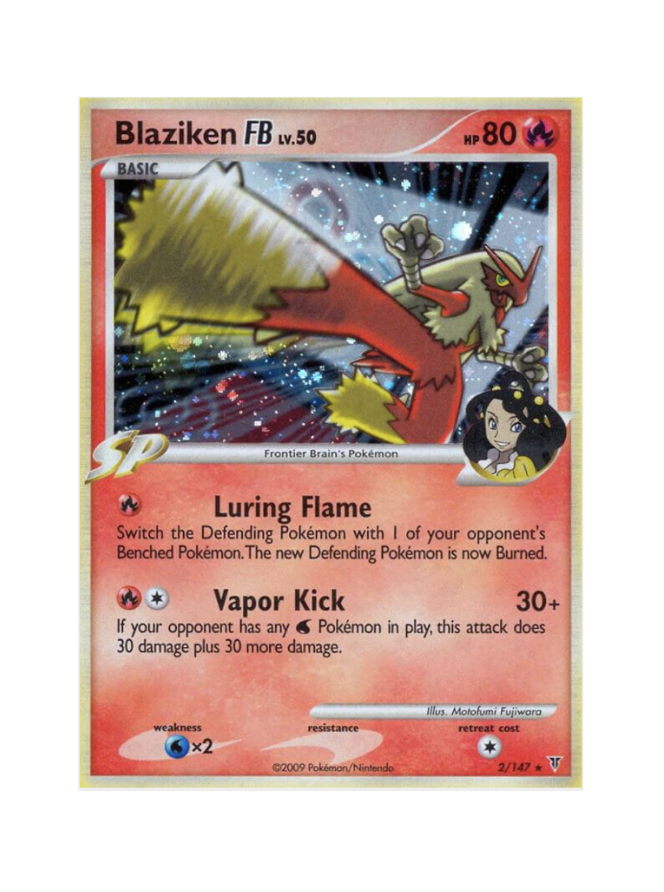 Blaziken FB lv.50 (Holo) (EN)  2/147