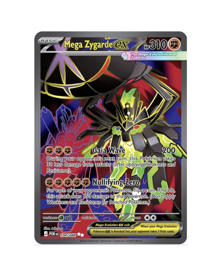 Mega Zygarde Ex (EN) - 104/088