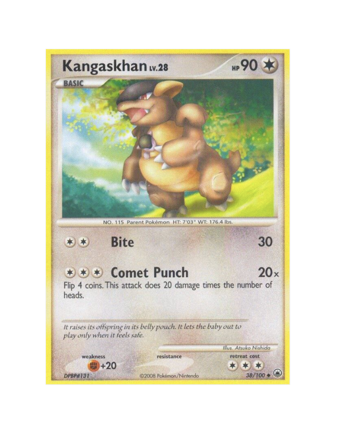 Kangaskhan Lv 28 (EN) - 38/100