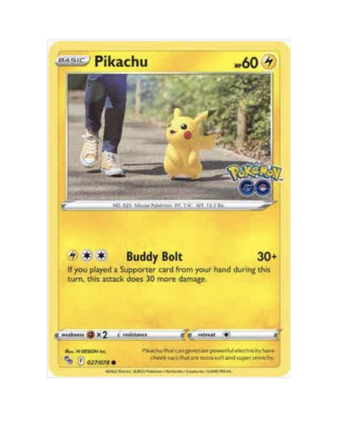 Pikachu (EN) - 027/078