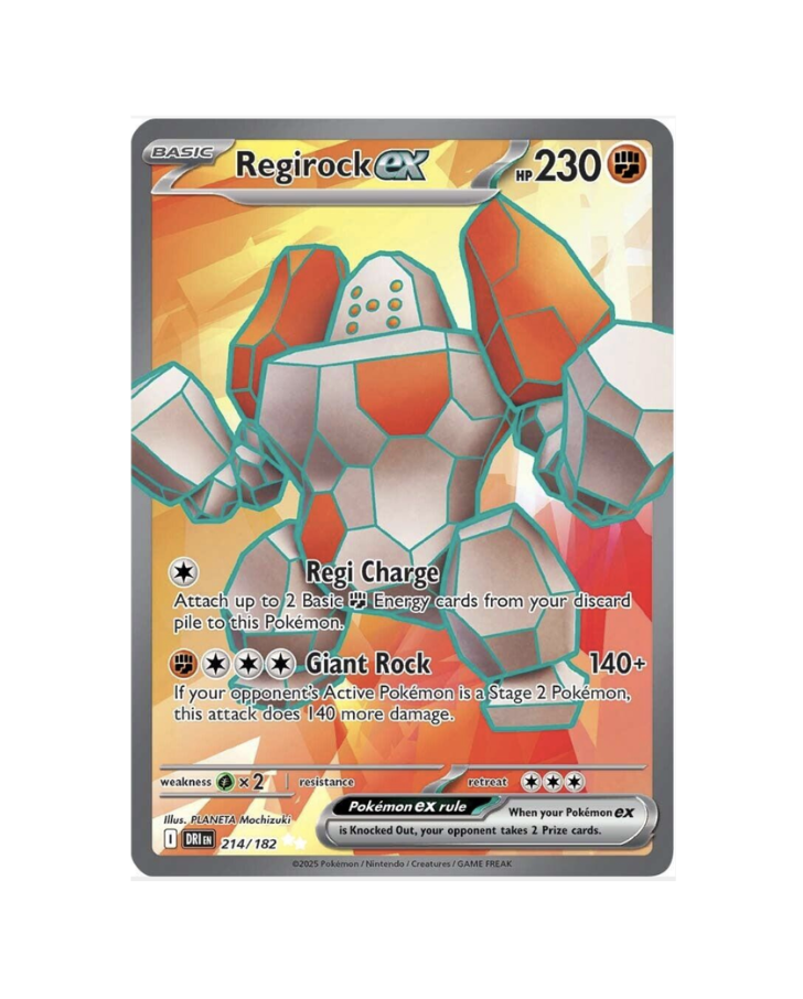 Regirock EX (EN) - 214/182