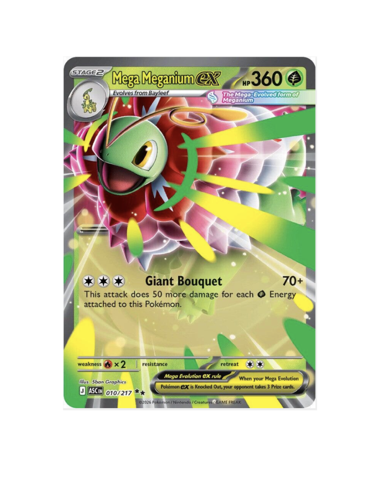 Mega Meganium Ex (EN) - 010/217