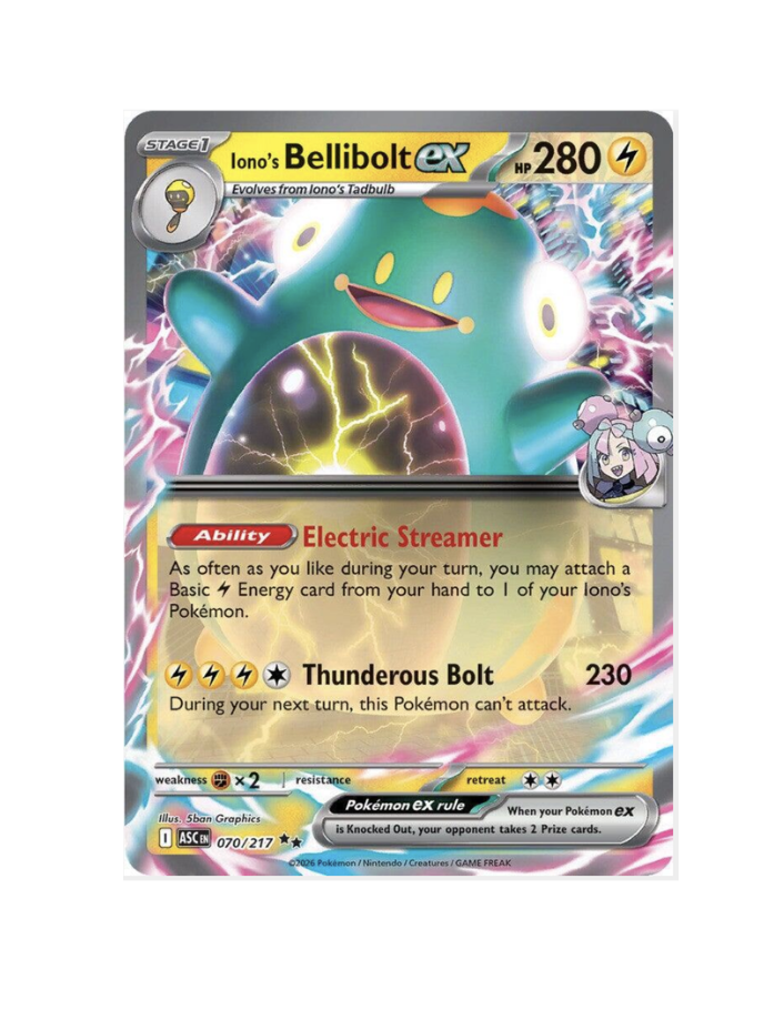 Lono's Bellibolt Ex (EN) - 070/217