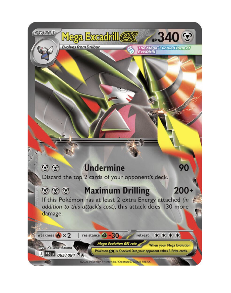 Mega Excadrill Ex (EN) - 065/084