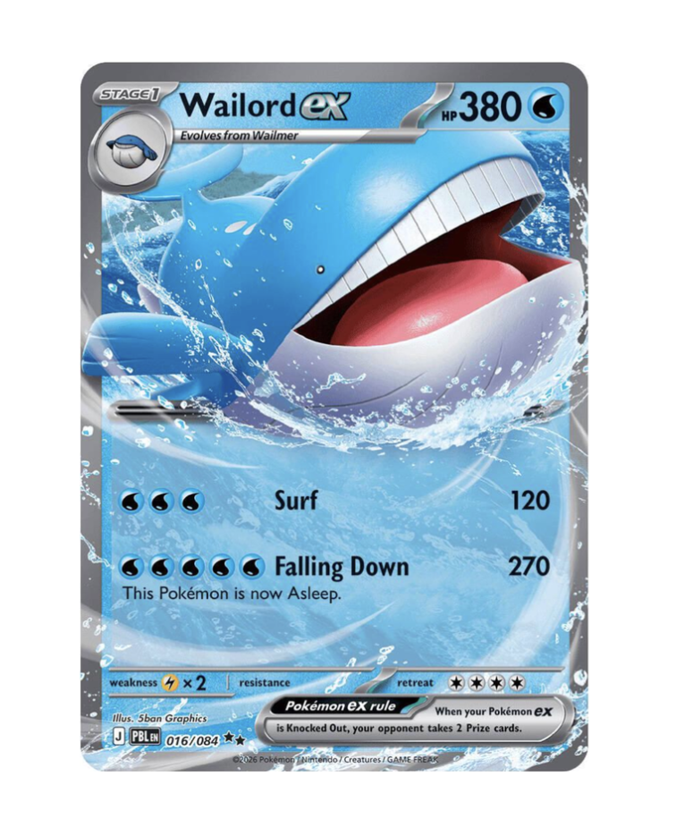 Wailord Ex (EN) - 016/084