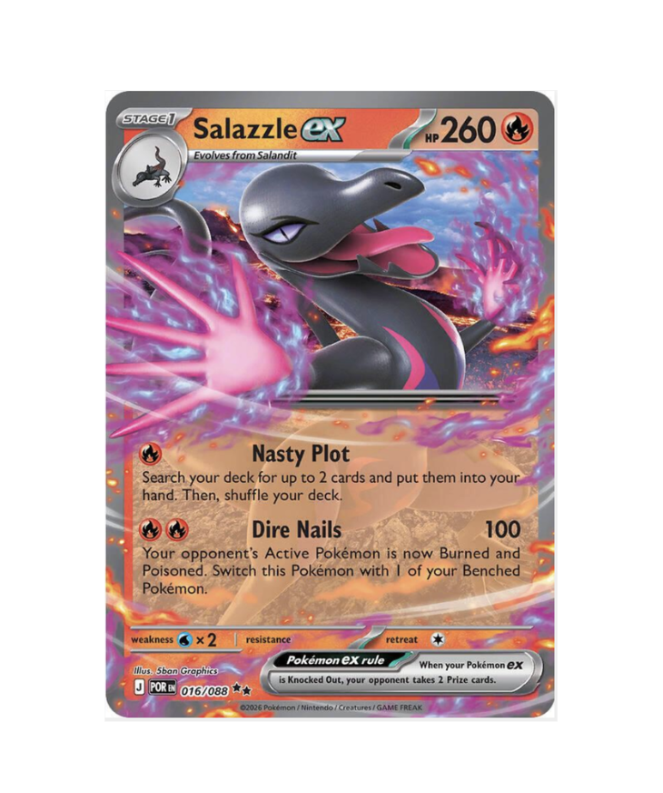 Salazzle Ex (EN) - 016/088