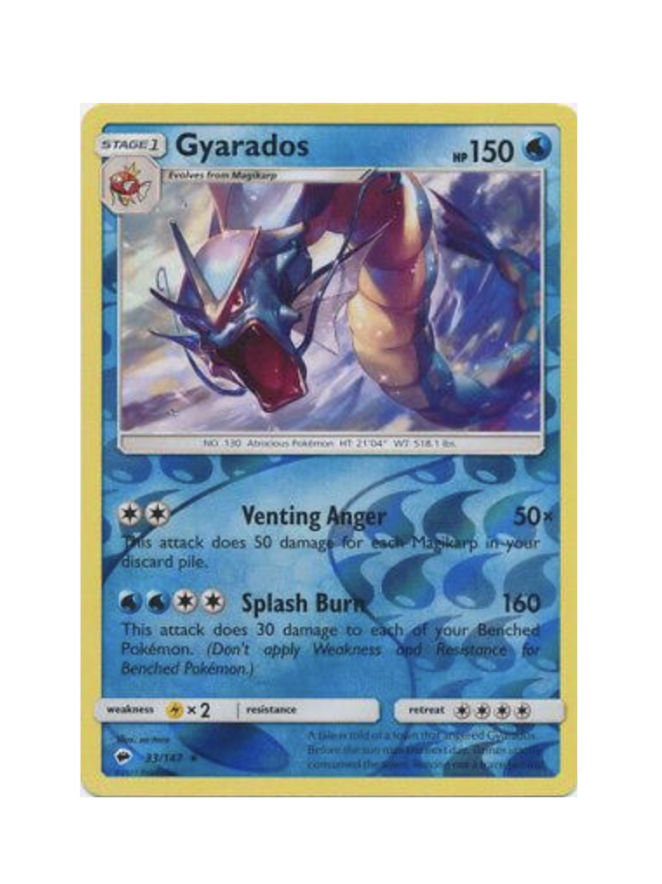 Gyarados (Reverse Holo) (EN)  33/147