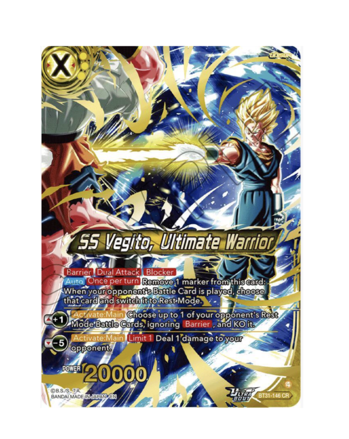 SS Vegito,Ultimate Warrior (EN) - BT31-146