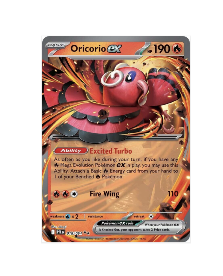 Oricorio Ex (EN) - 018/094