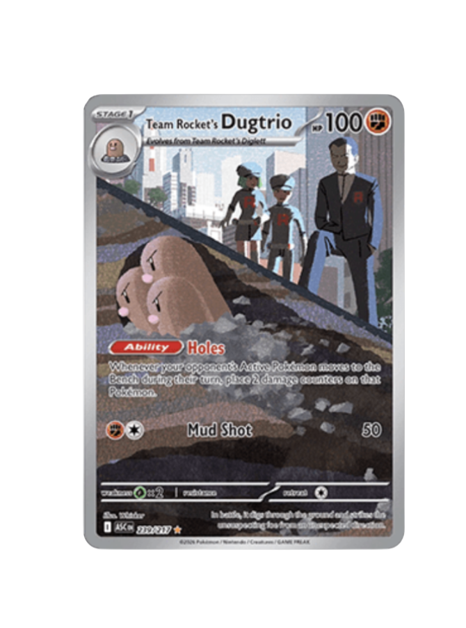 Team Rocket's Dugtrio (EN) - 239/217