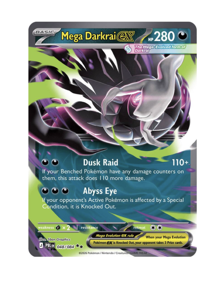 Mega Darkrai Ex (EN) - 048/084