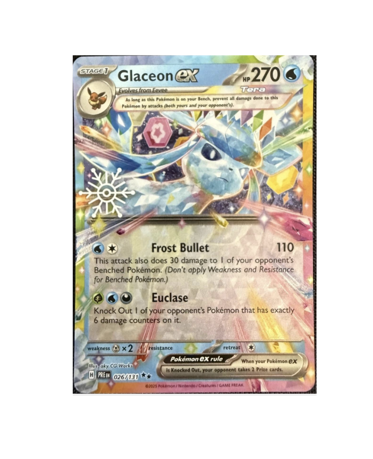 Glaceon Ex (Holiday Calender) (EN) - 026/131