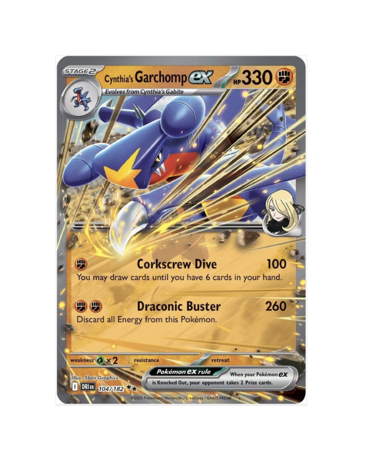 Cynthia’s Garchomp Ex (EN) - 104/182