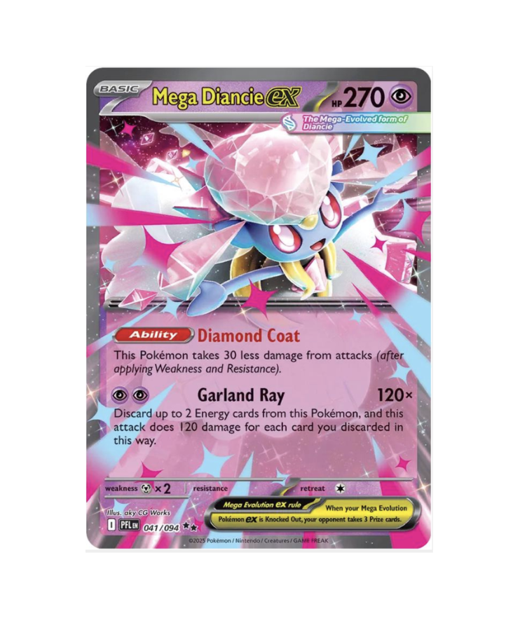Mega Diancie Ex (EN) - 041/094