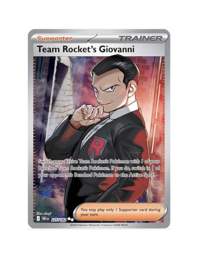 Team Rocket`s Giovanni (EN) - 225/182
