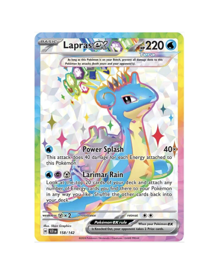 Lapras Ex (EN) - 158/142