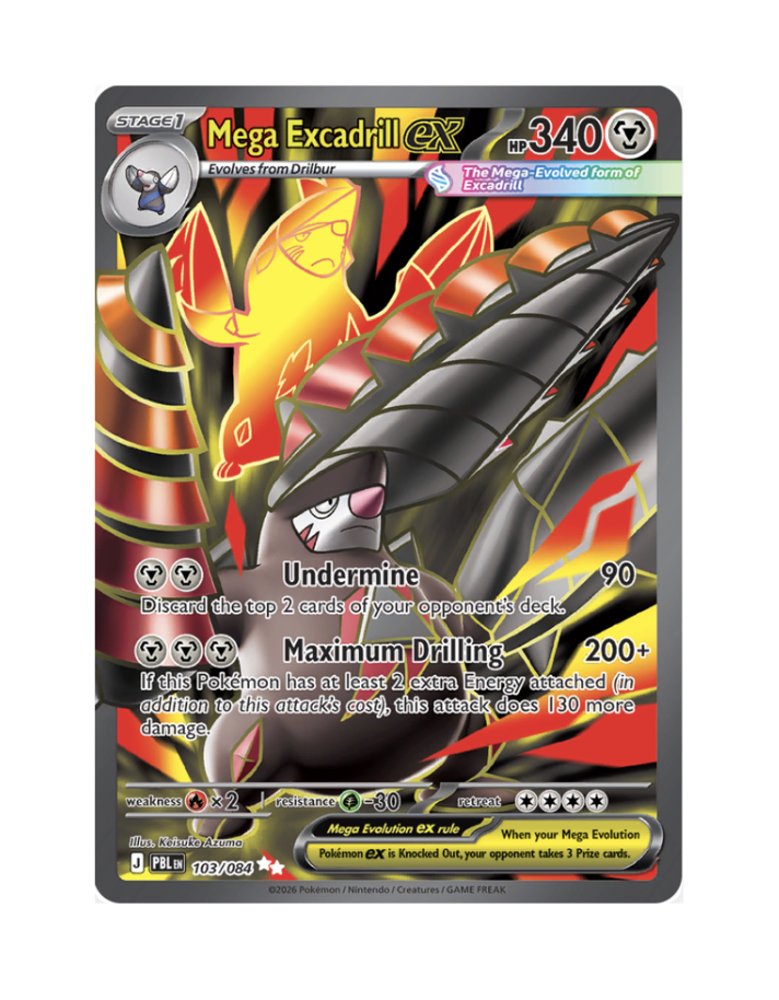 Mega Excadrill Ex (EN) - 103/084