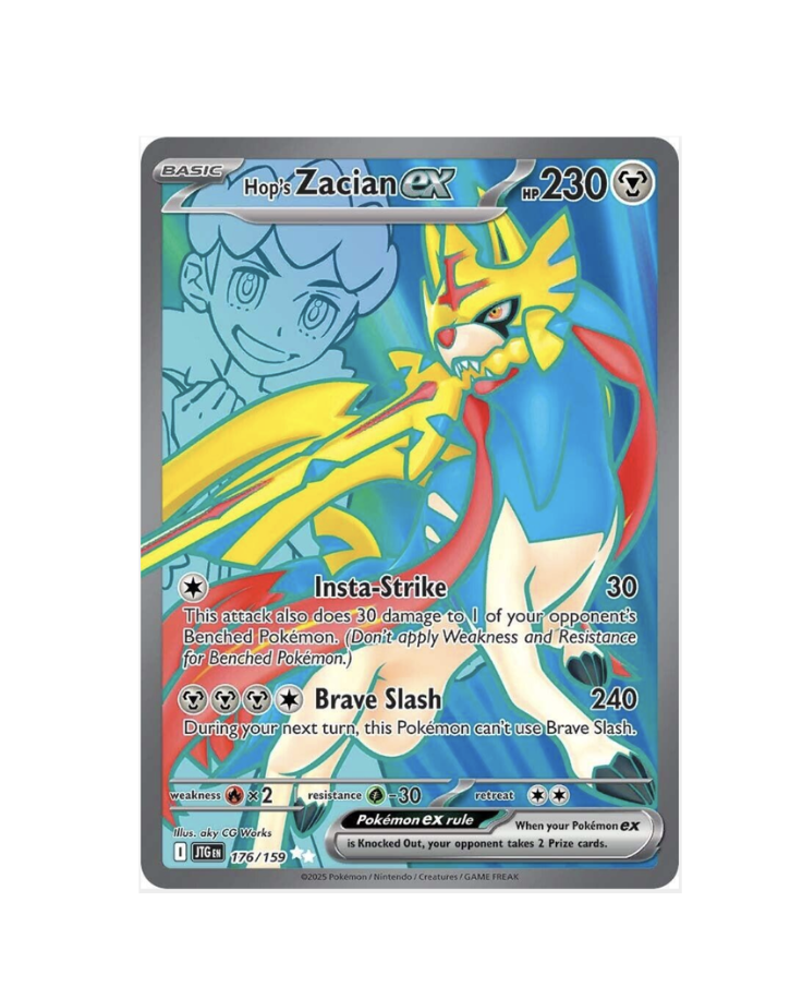 Hop`s Zacian Ex (EN) - 176/159