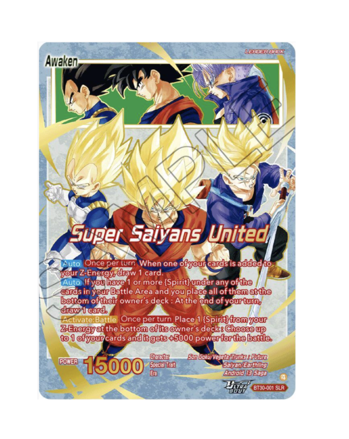 Super Saiyans United (EN) - BT30-001