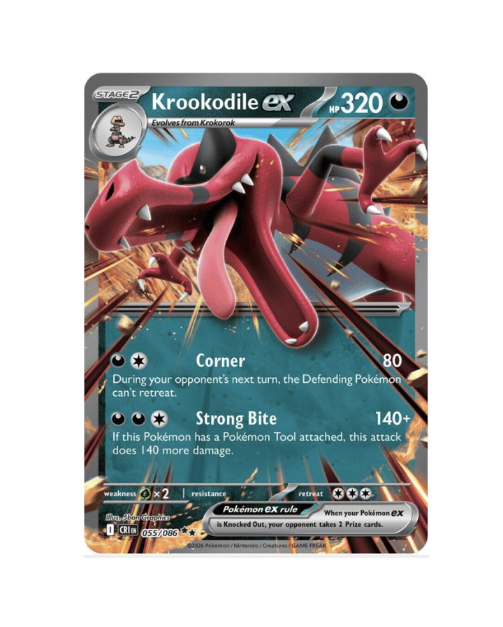 Krookodile EX (EN) - 055/086