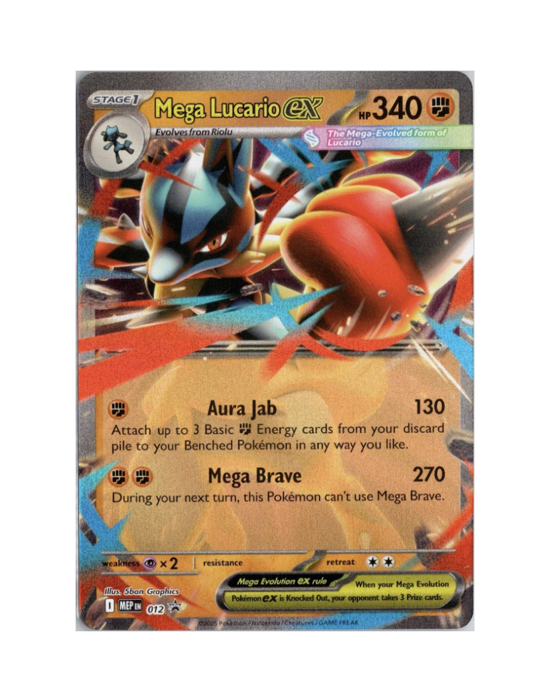 Mega Lucario EX (promo) (EN) - 012