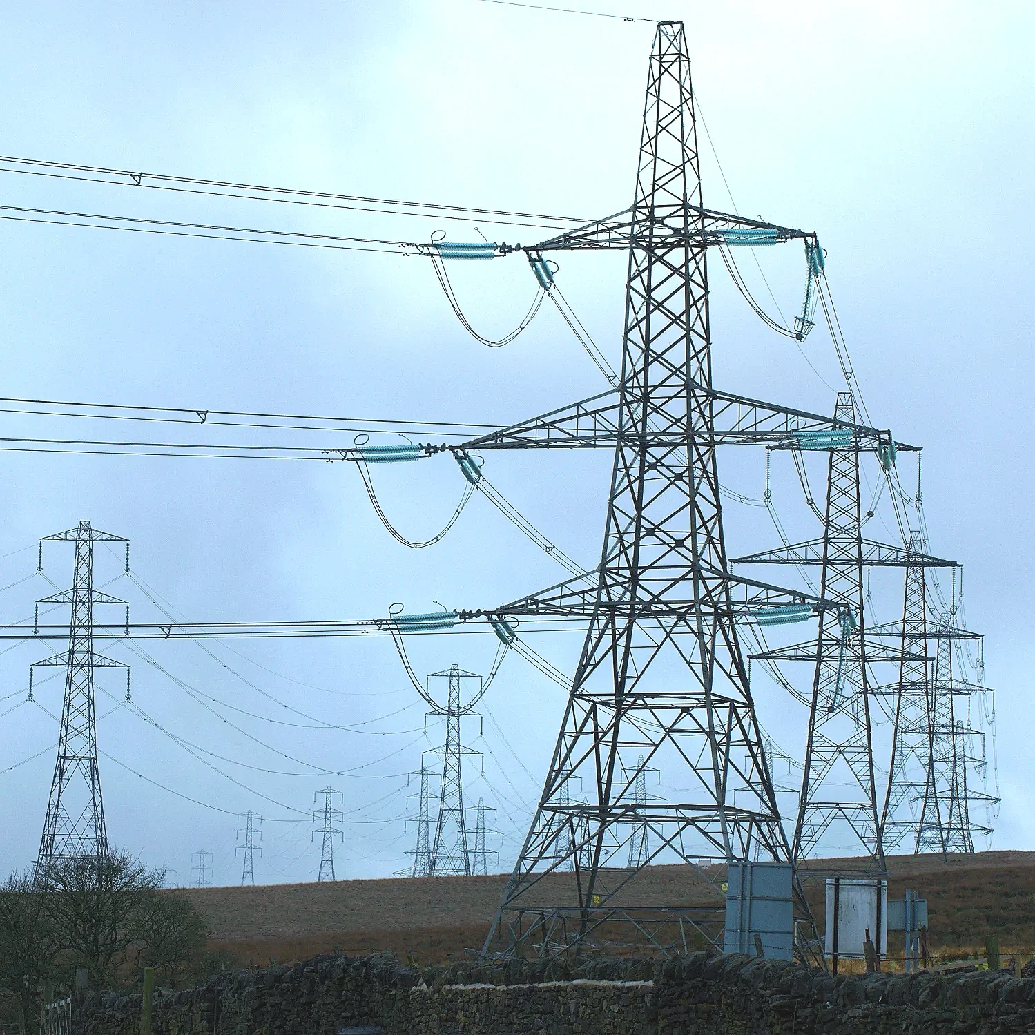 High‑Voltage Tower and Line Inspection