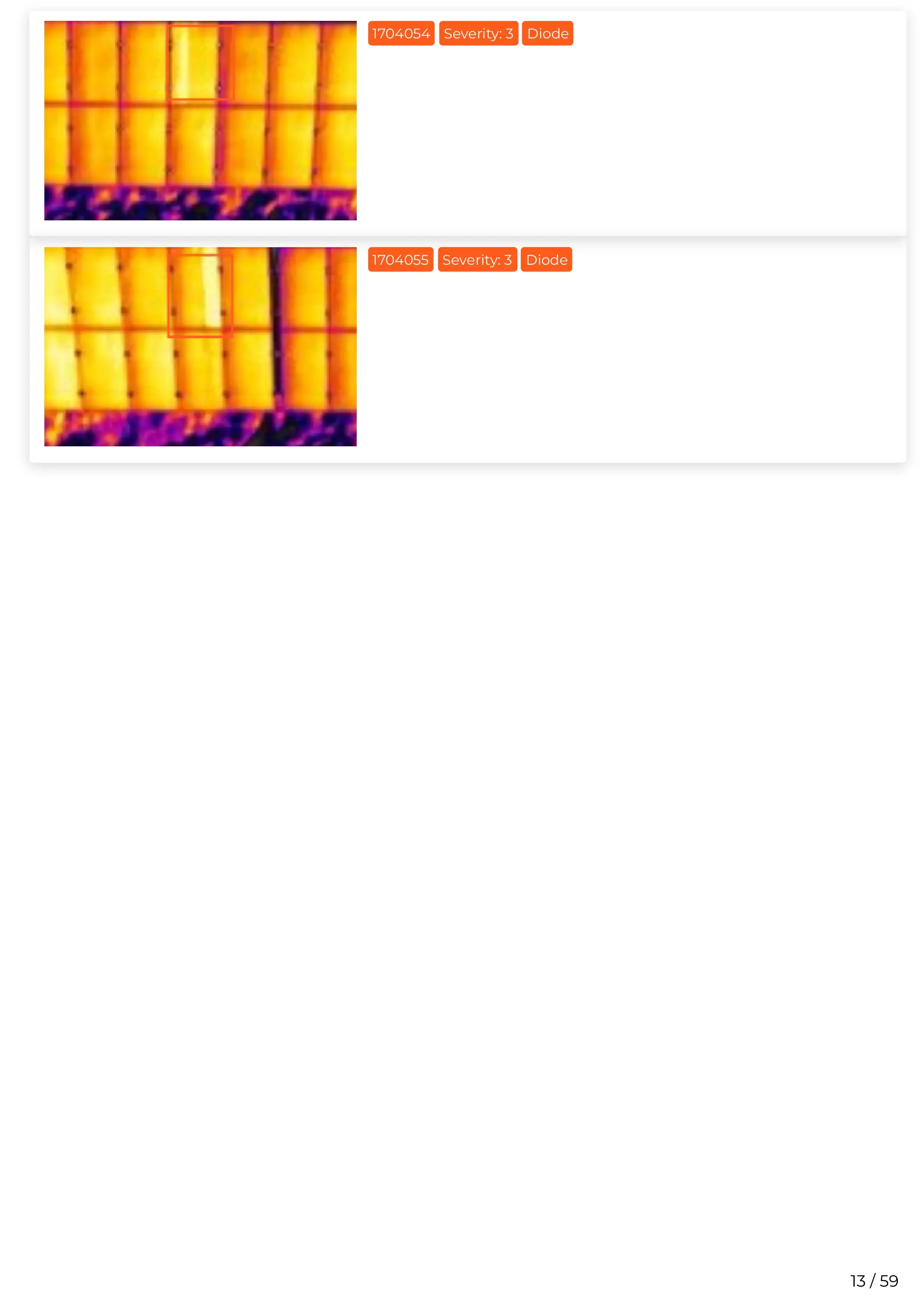 Scopito drone thermal report hot spot detection solar panel Bradford