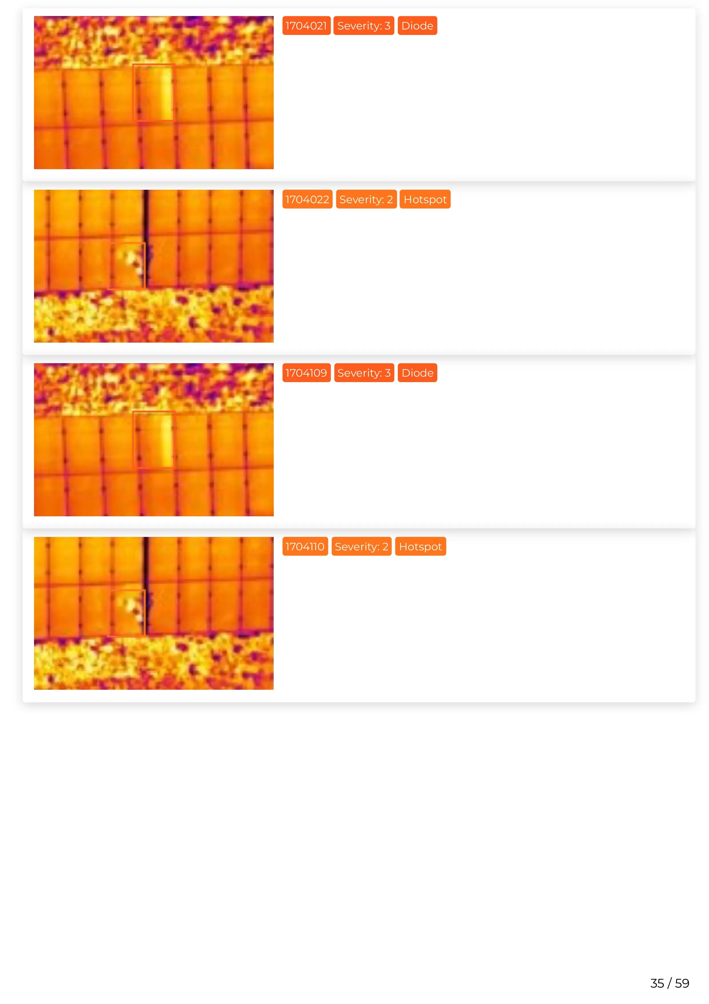 Scopito drone report solar farm damage assessment West Yorkshire
