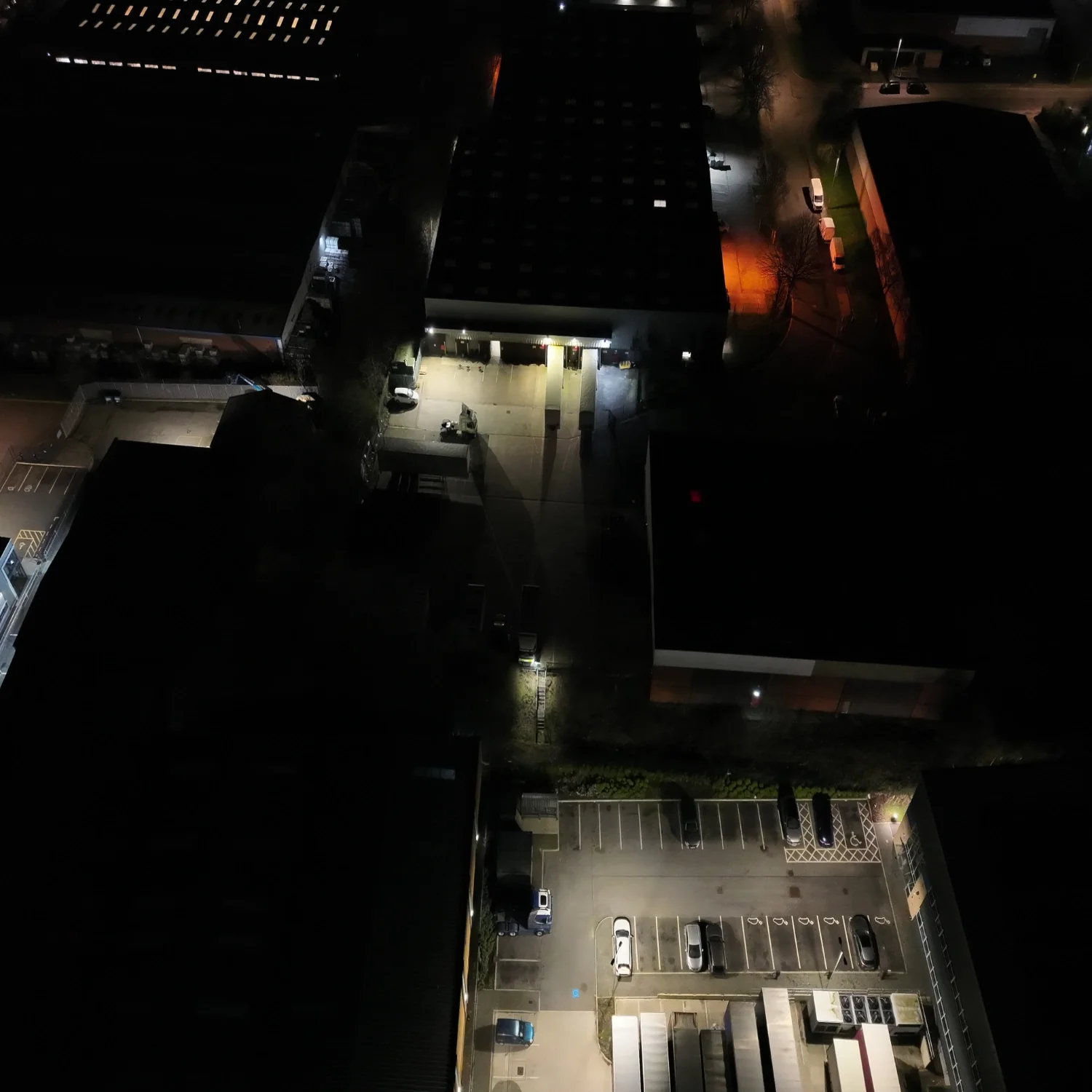 Drone IR infrared night overwatch thermal imaging Yorkshire Bradford