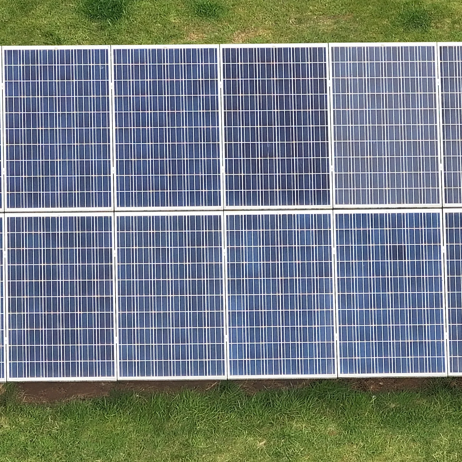 Solar Panel Close-Up Inspection Drone 48MP close-up inspection solar panel surface detail crack detection Yorkshire