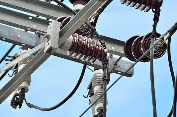 Professional drone inspection of overhead HV line components and tower hardware in Yorkshire. Speedee AerialWorks supports utility companies with accurate, efficient aerial asset surveys.
