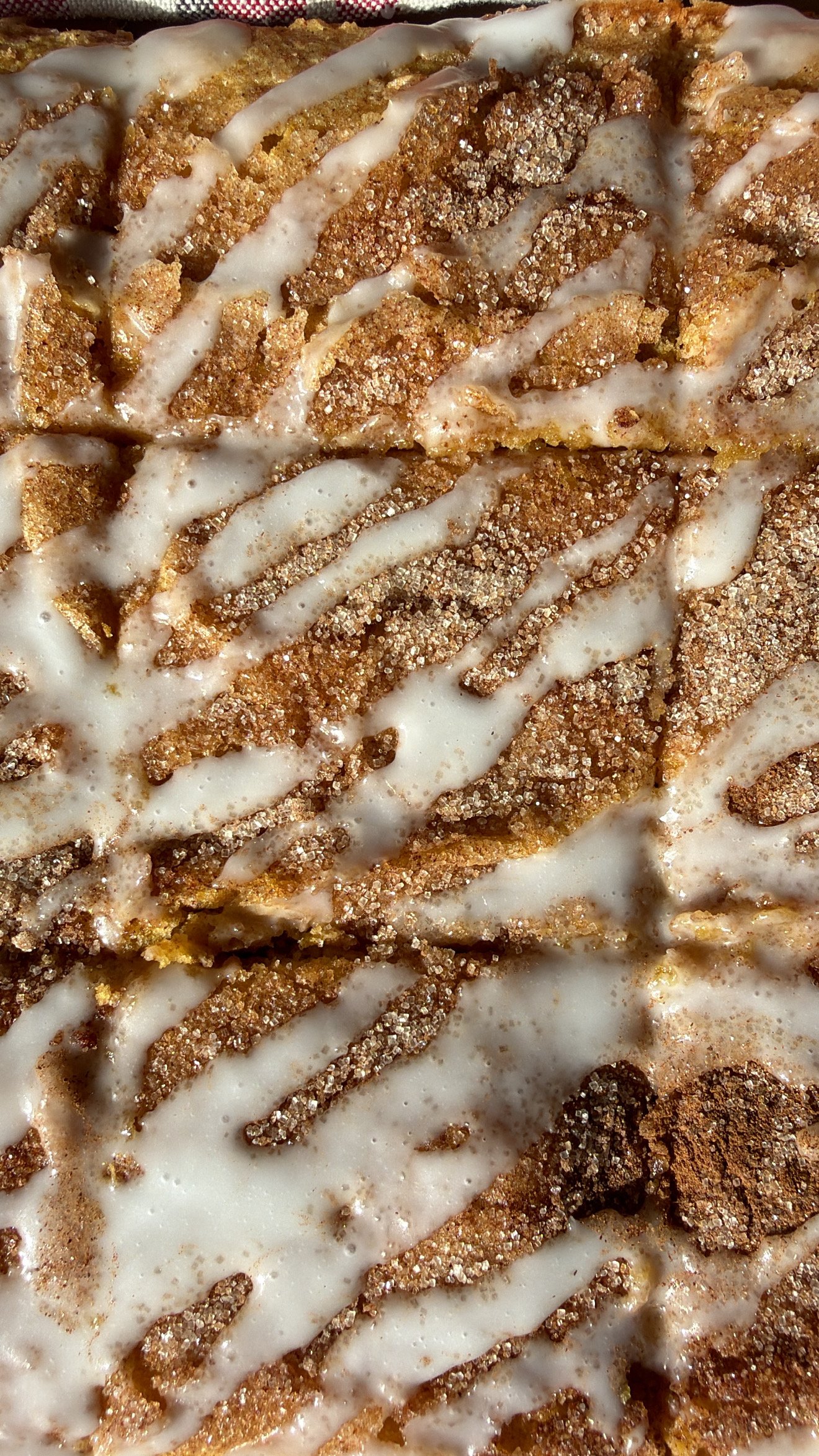 Fill Pure Puree Pumpkin Spice Snickerdoodle Blondies — Mer's Good Eats