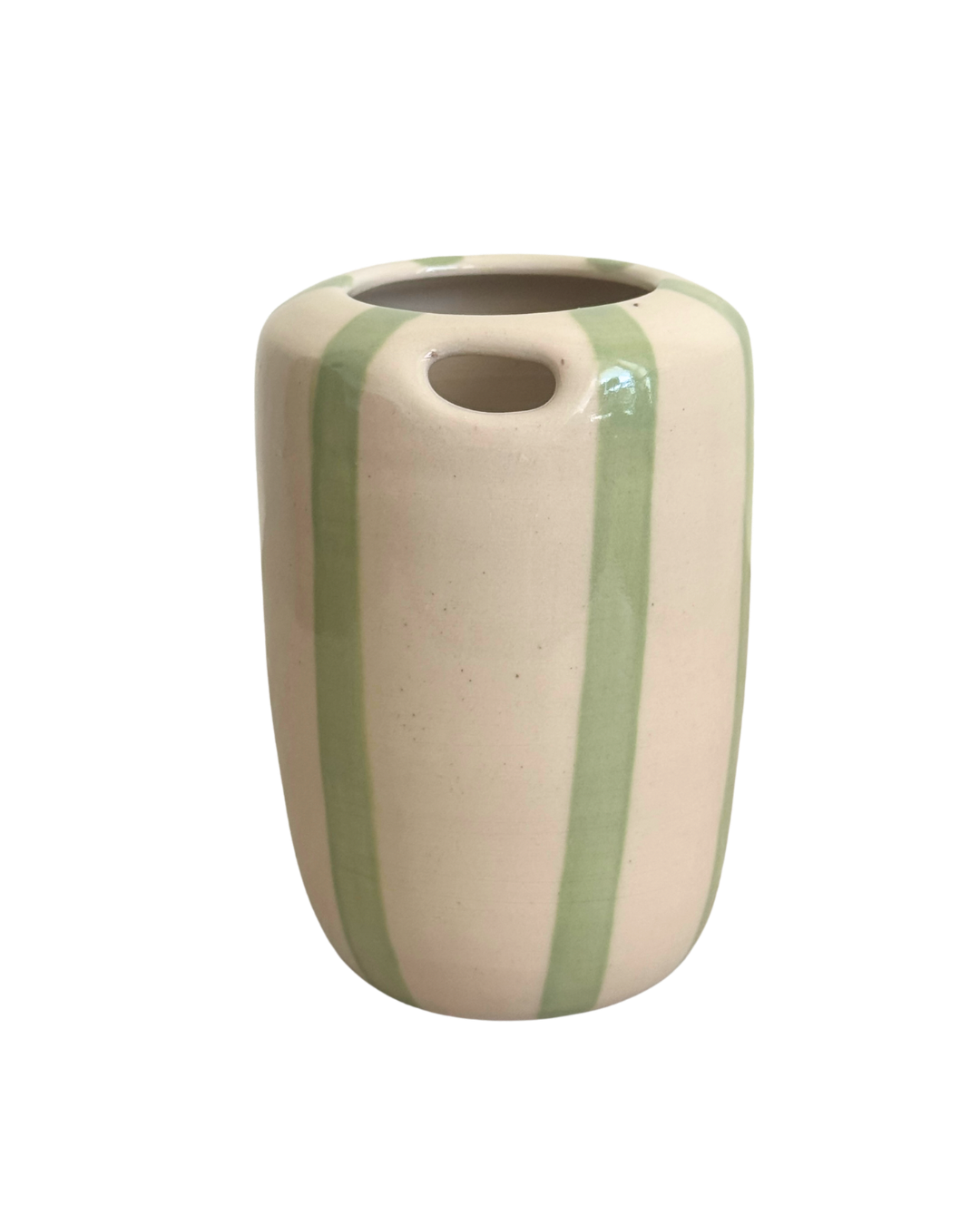 Striped To Go Cup | Artichoke