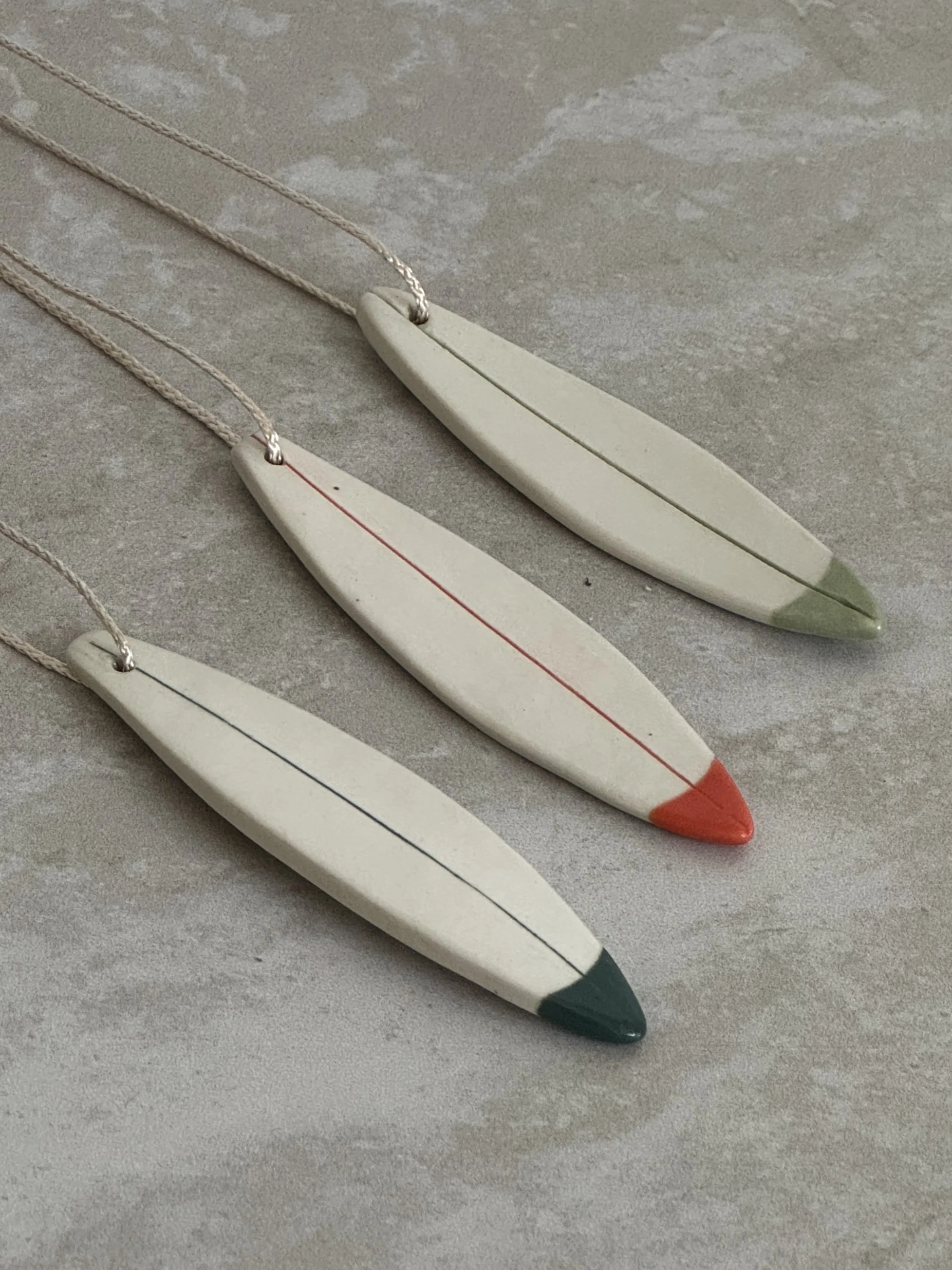 Surfboard Car Charms