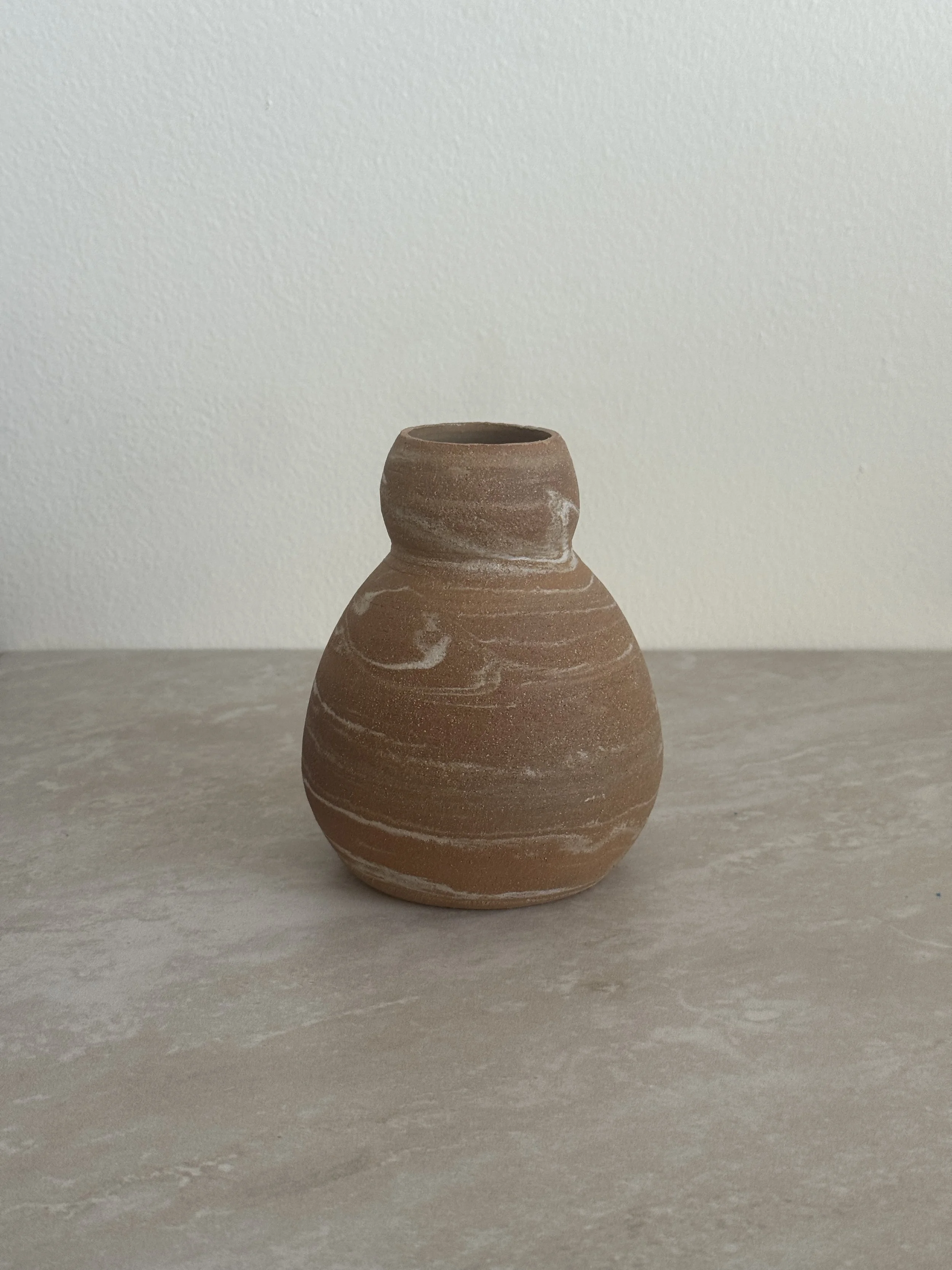 Red Neriage Vase