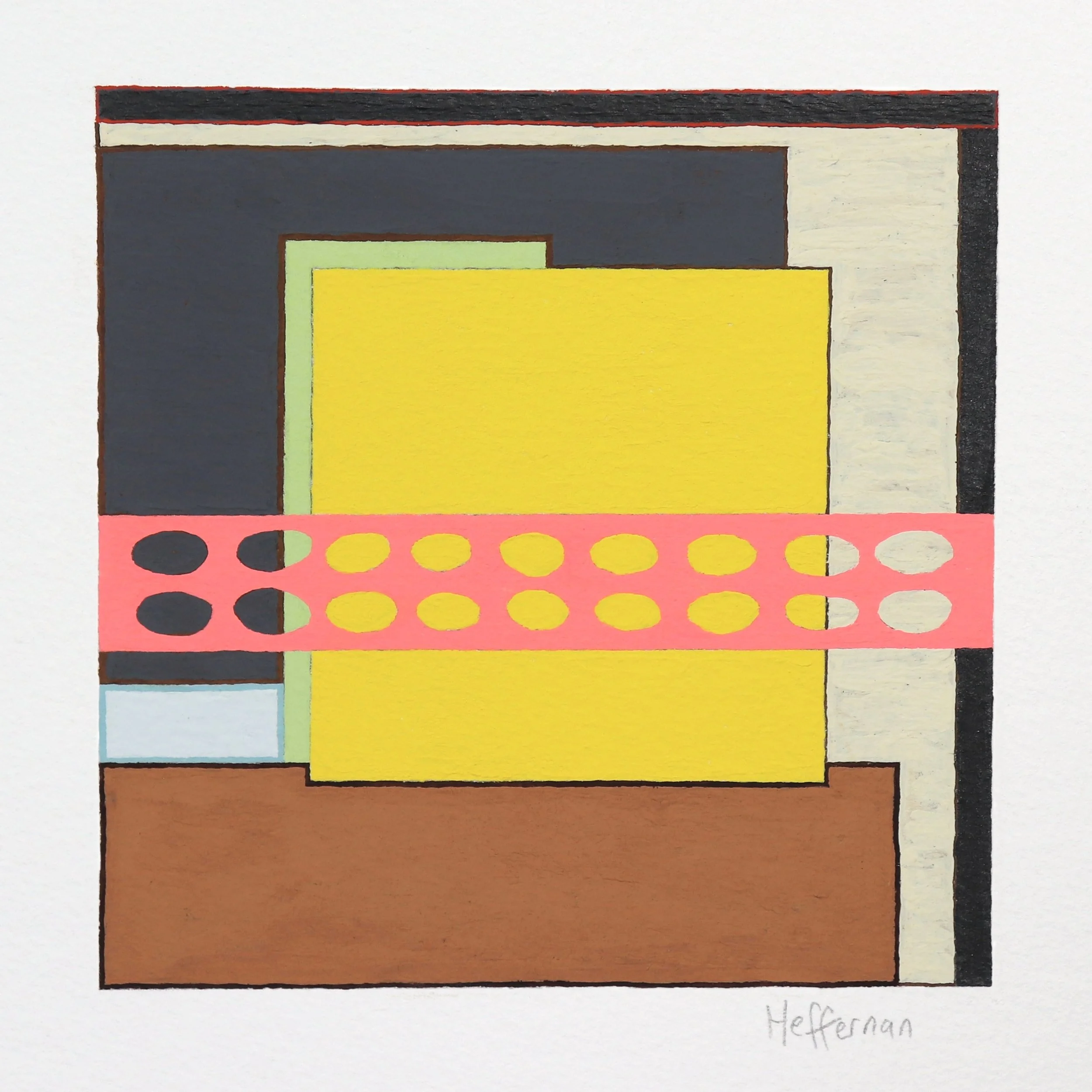 S01 P06
Original Gouache painting on 300lb cold press paper.
Image 5" x 5"
Paper 7" x 7"
